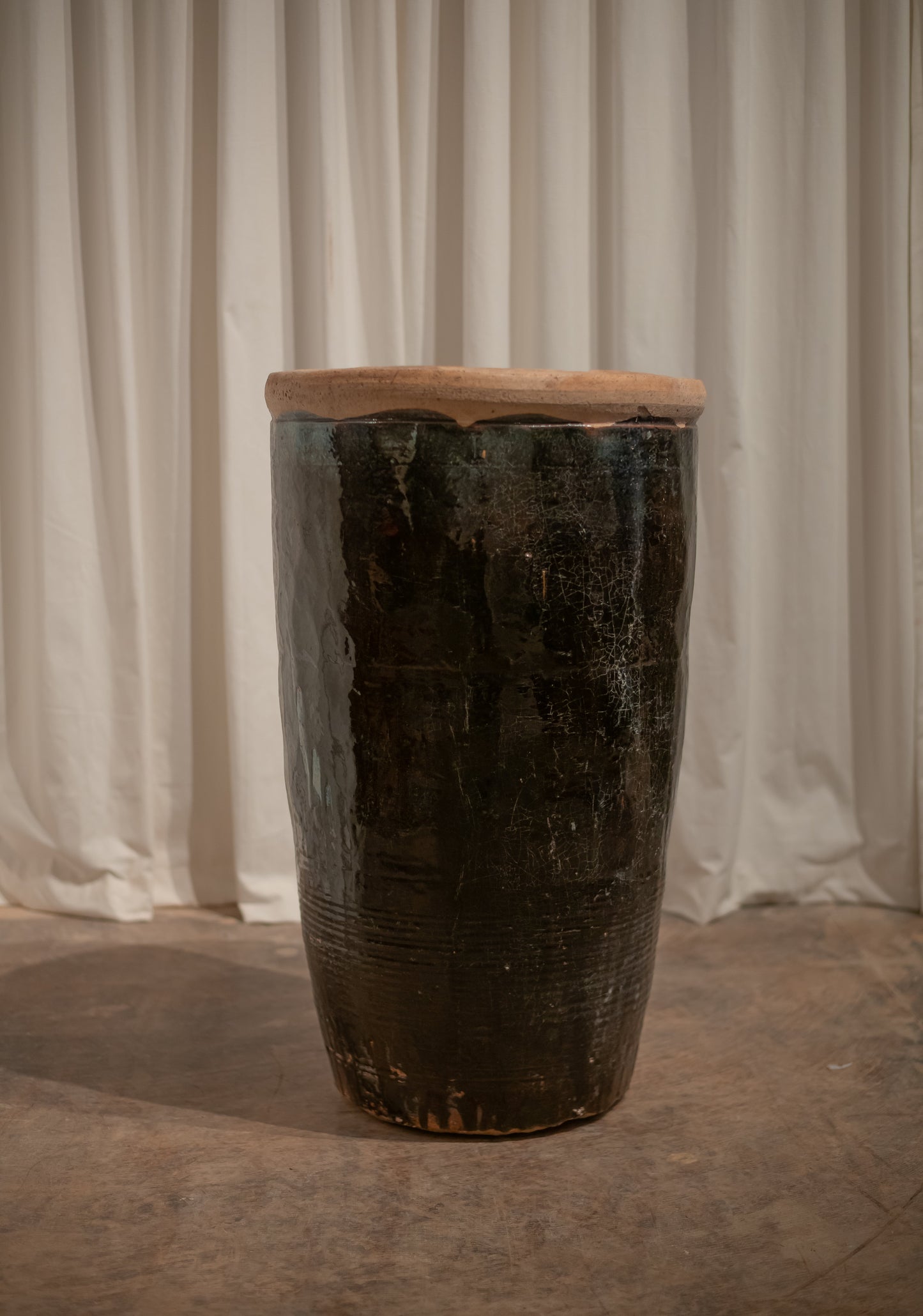 Glazed Planter - L