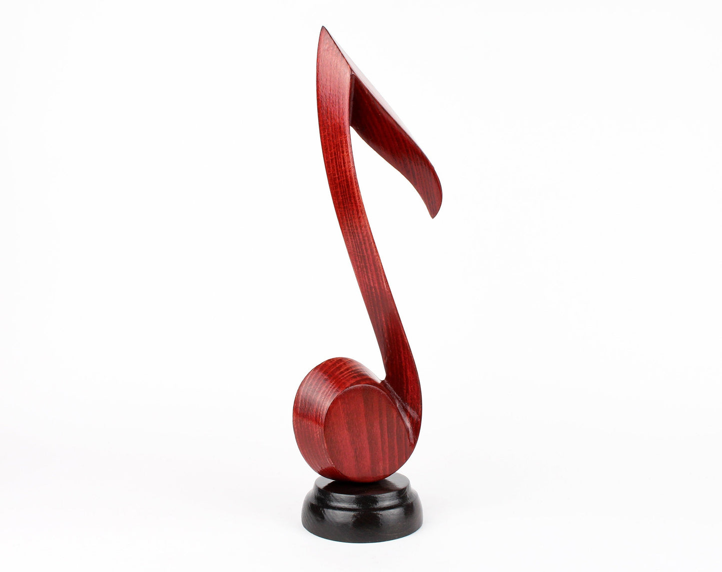 Music Note Figurine – Handmade Wooden Gift for Musicians, Elegant Home Decor