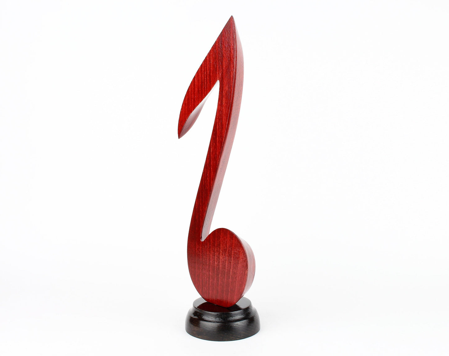 Music Note Figurine – Handmade Wooden Gift for Musicians, Elegant Home Decor