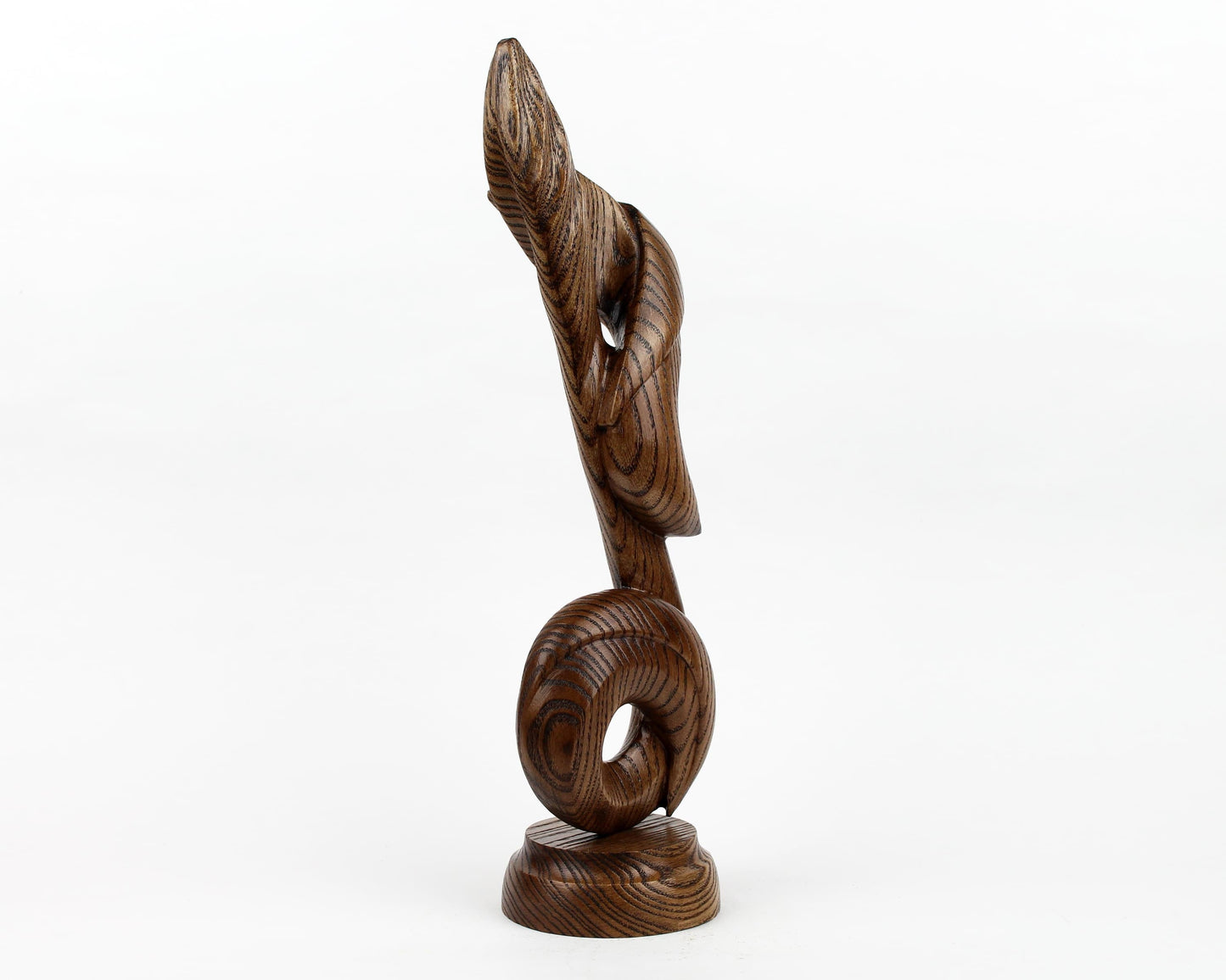 Wooden Music Note Sculpture – Handmade Gift for Musicians, Elegant Home Decor